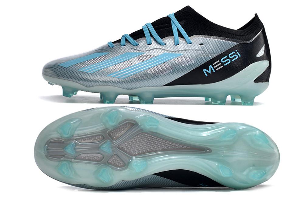 Adidas X Crazyfast Messi.1 SG Infinito - Silver Metallic/Blue/Black
