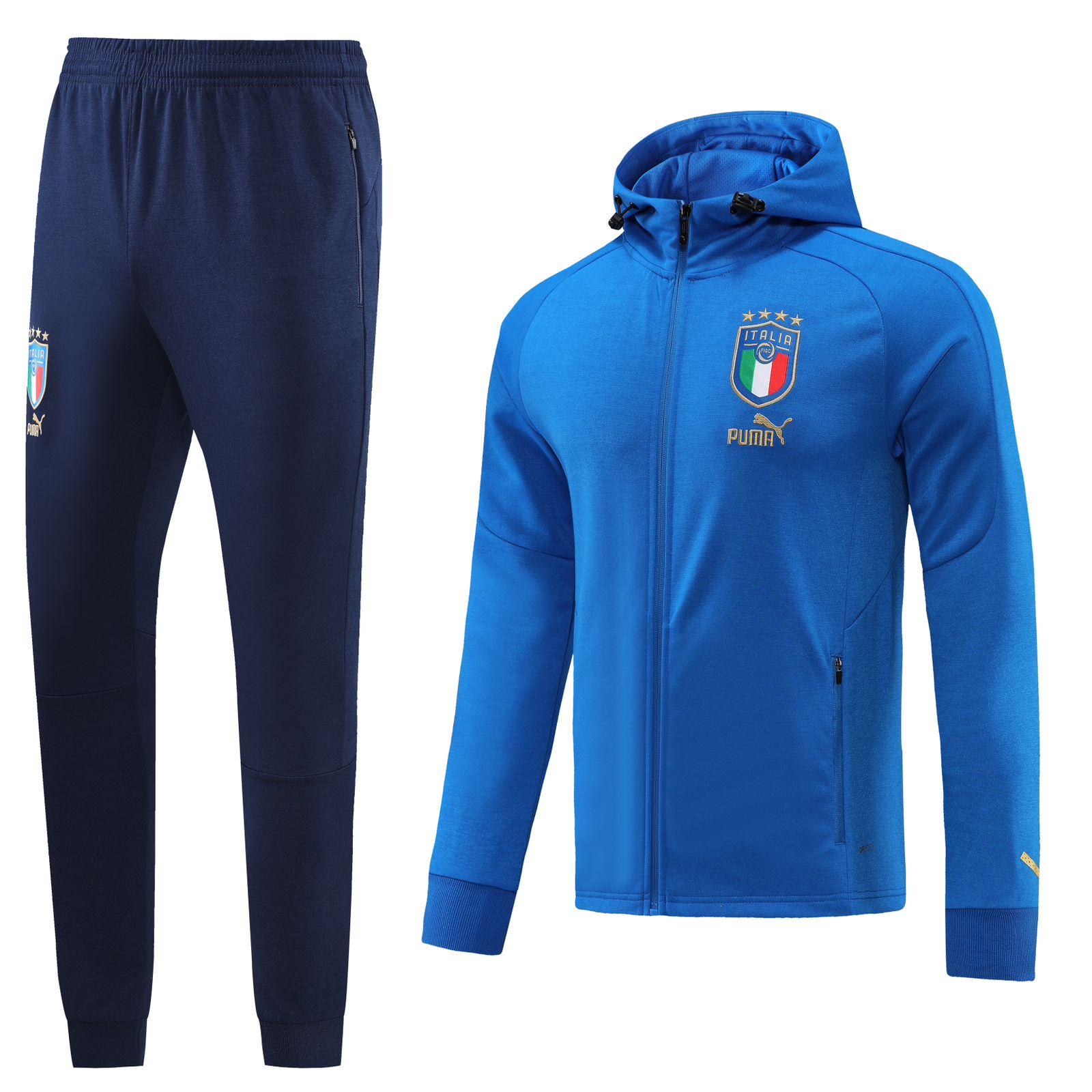 Italy Home Track Suit w/ Hood 22/23