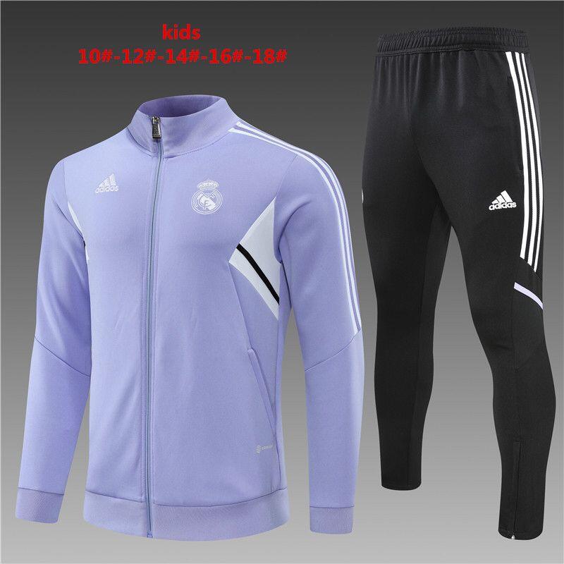 Real Madrid Away Track Suit Kids