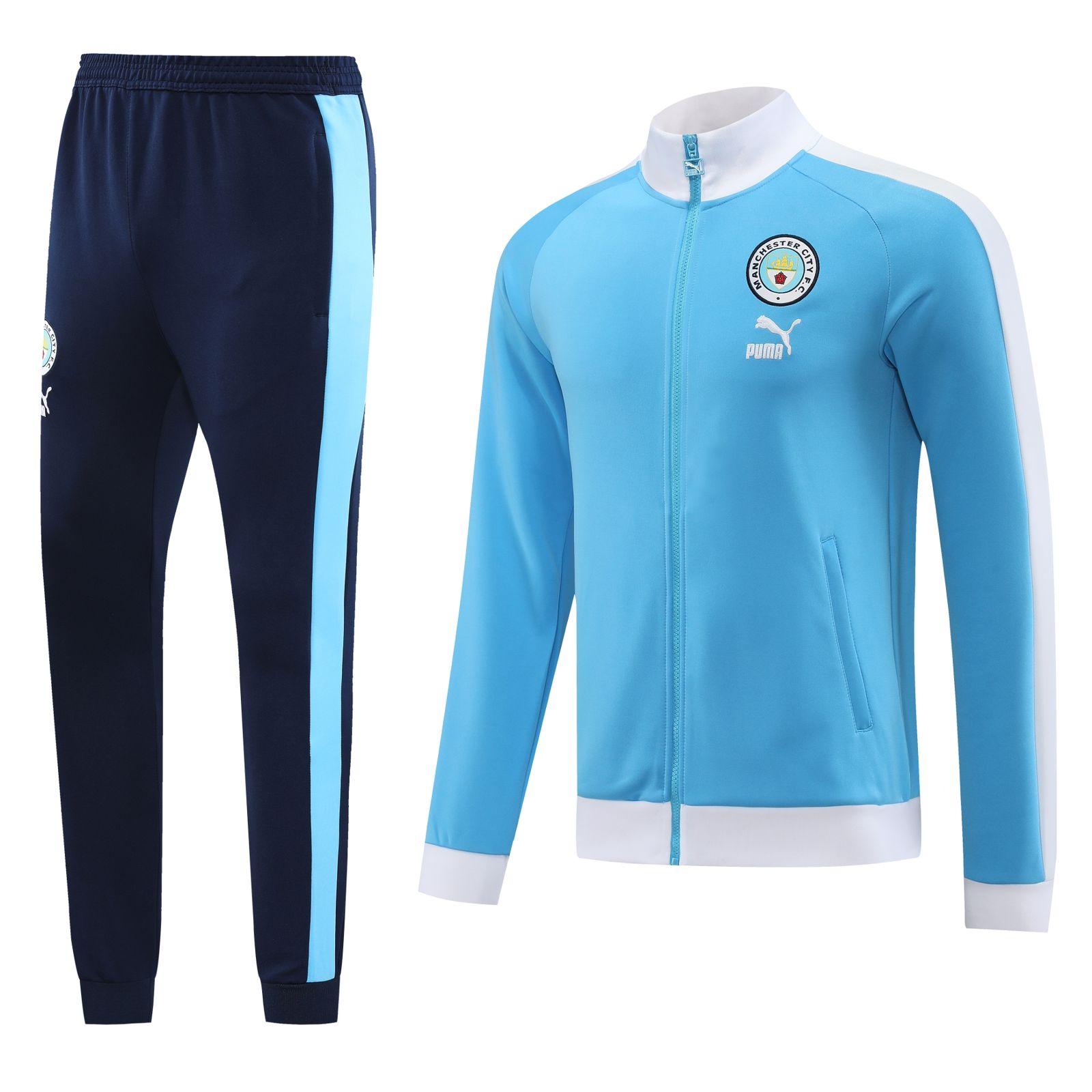 Manchester City 2023-24 կապույտ  սպորտային համազգեստ