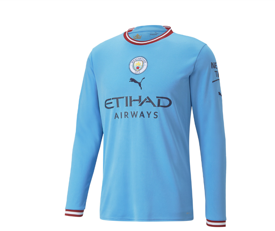 Manchester City Home 22/23 Long Sleeve